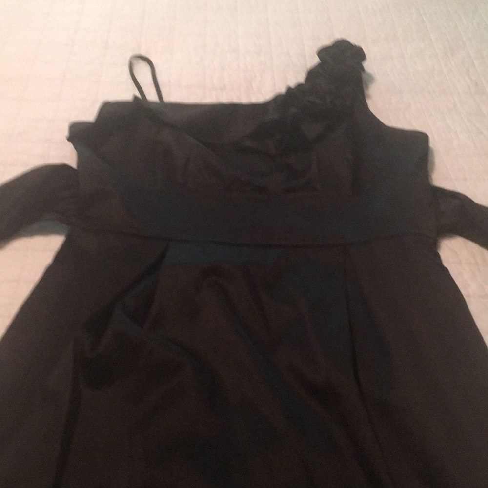 Black dress for summer parties